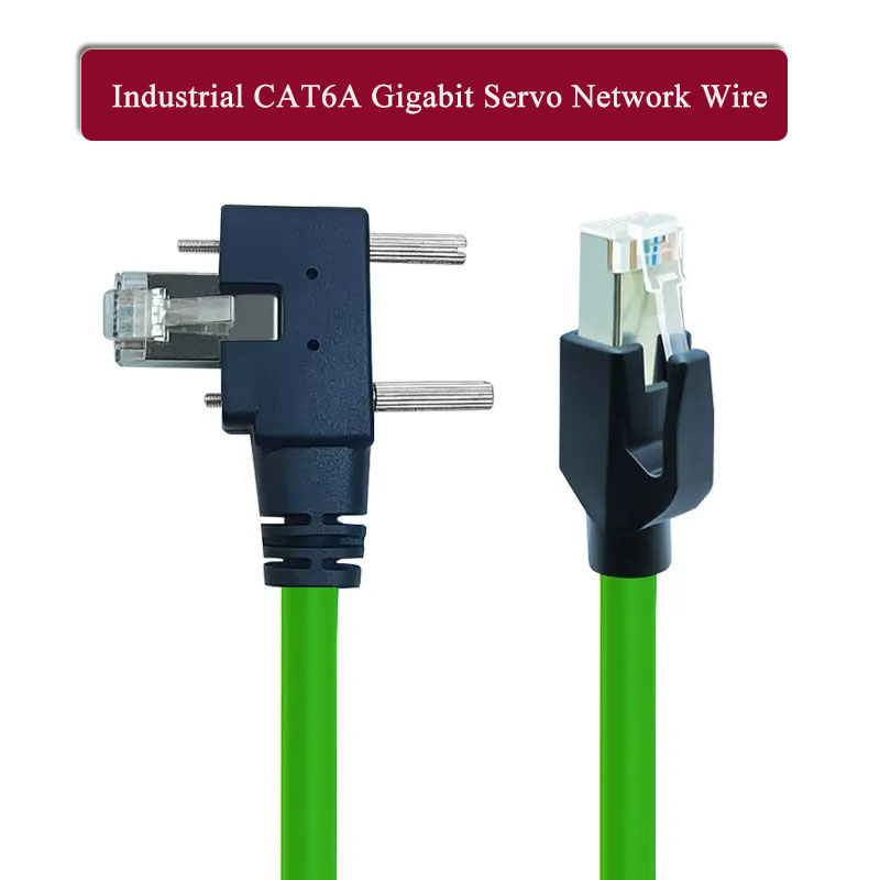 Cable Lock Flexible - RJ45 EtherCAT Ethernet Hochflexibles Schleppkettenkabel Doppelt
