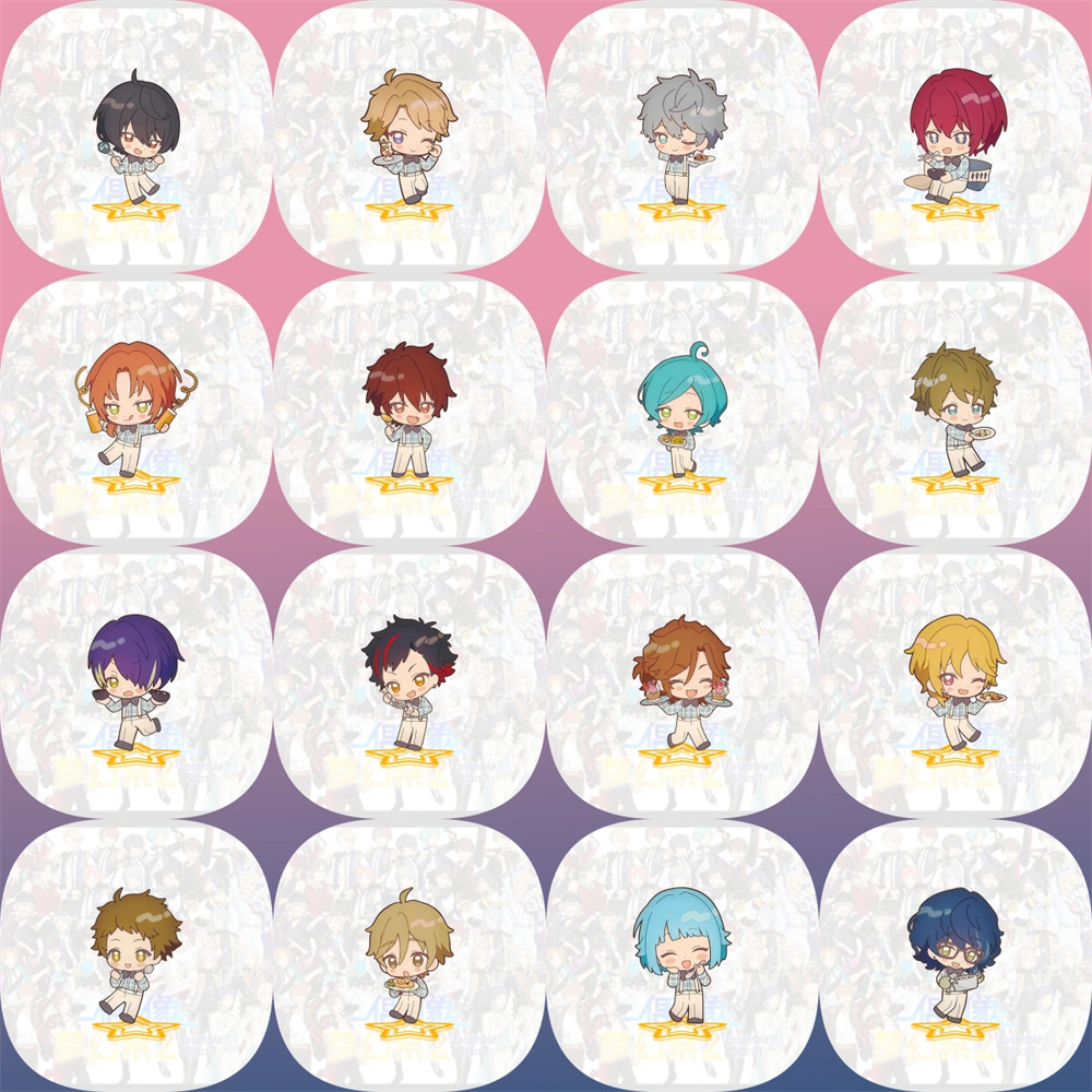 Chain Lock Combination - 10CM Game Ensemble Stars Acryl-Ständer Niedliches