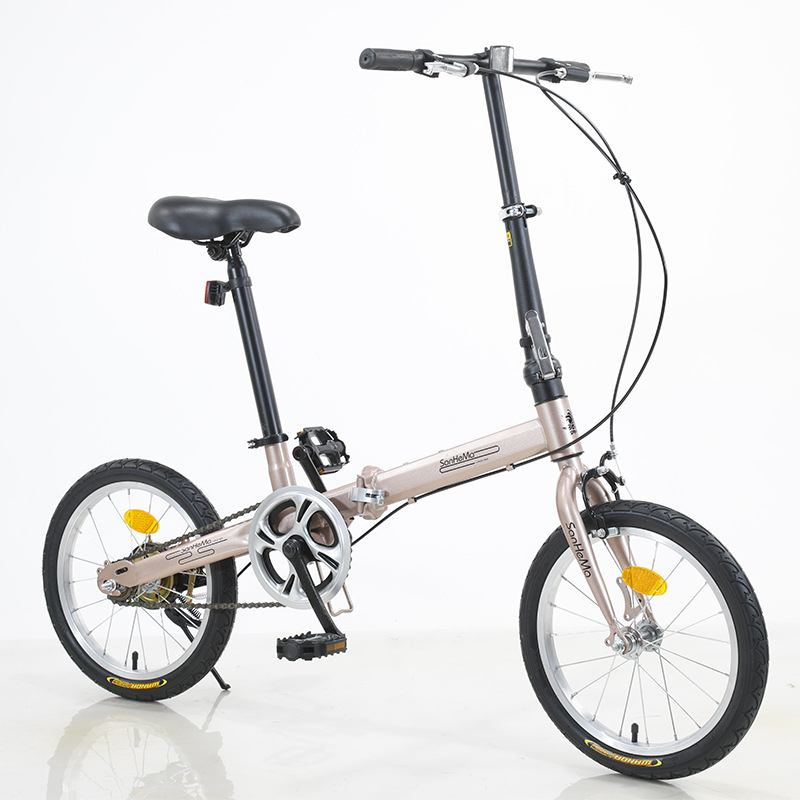 Cycling Commute Gear - Sanhema 16 Zoll Klapprad mit Einzelgang