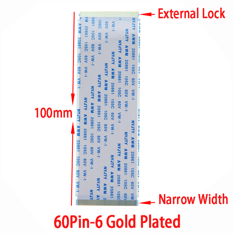 Cable Lock Flexible - Maßgefertigtes schmales FFC-Kabel mit externer Verriegelung,