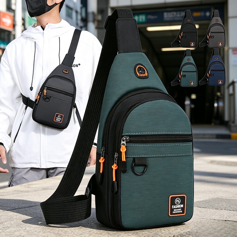 Cycling Commute Backpack - Wasserdichte Sport-Umhängetasche für Herren, Freizeit-Outdoor-Wander-, Fahrrad-
