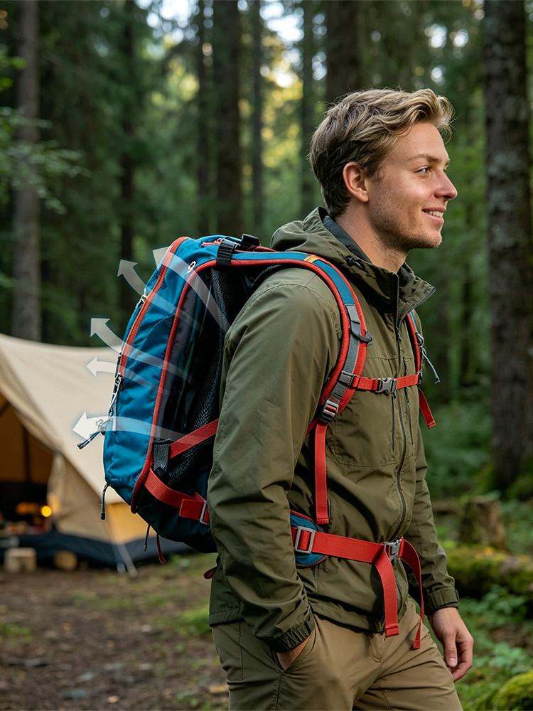 Rucksack-Belüftungskissen, ver – Cycling Commute Backpack Bewertung und Preis