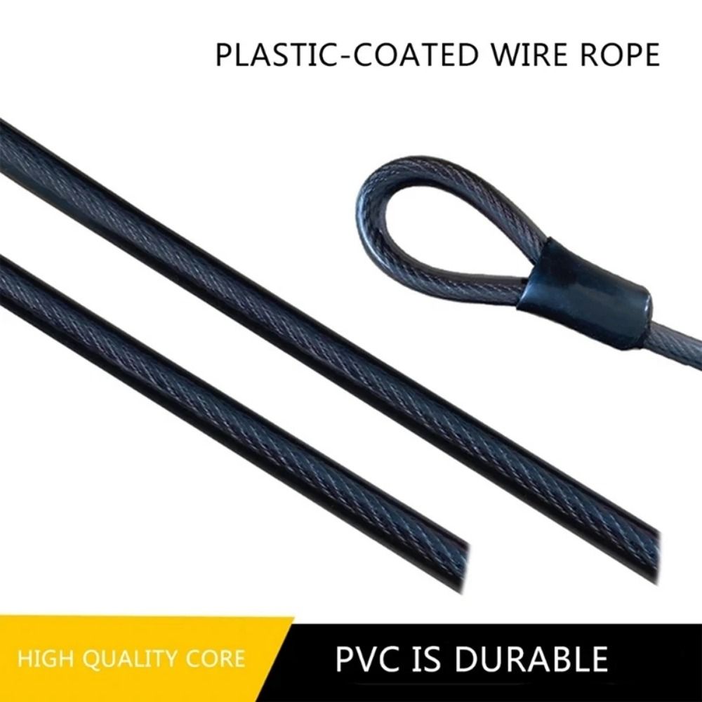 Diebstahlsicheres Fahrradschlo – Cable Lock Flexible Bewertung und Preis
