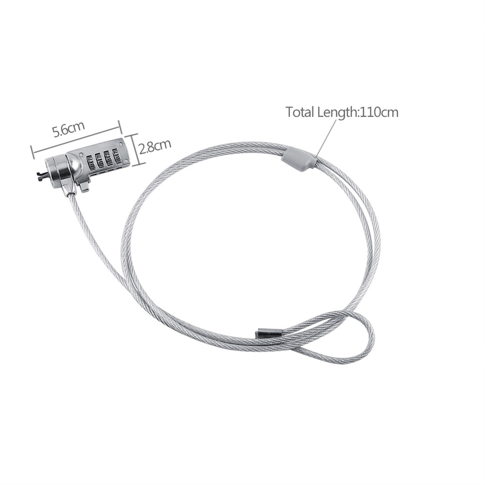 Laptop-Diebstahl-Abschreckung, – Chain Lock Combination Bewertung und Preis
