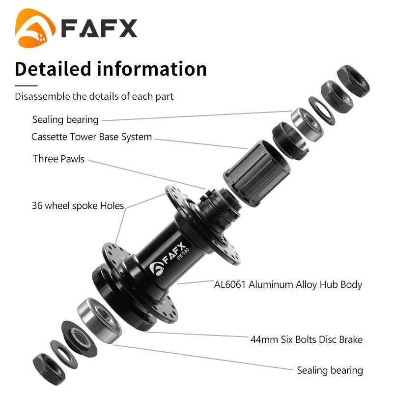 FAFX MTB Bike 32/36 Löcher Abd – Dynamo Hub Front Bewertung und Preis