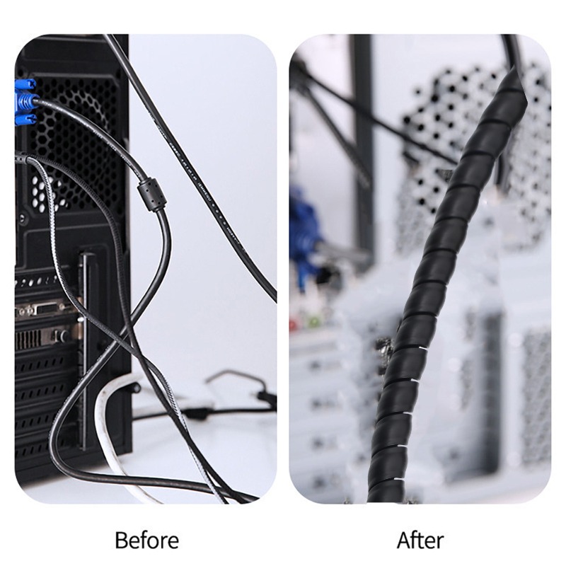 Spiralförmiger Kabelschutz Dra – Cable Lock Flexible Bewertung und Preis