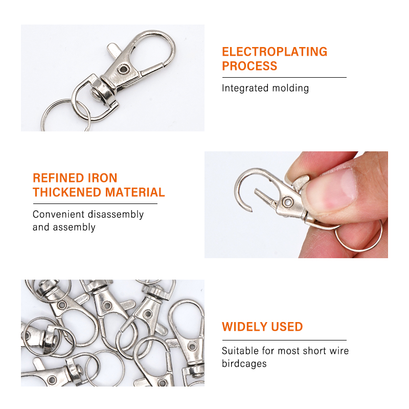 10 Stücke Käfig Zubehör Tür Sc – Chain Lock Combination Bewertung und Preis