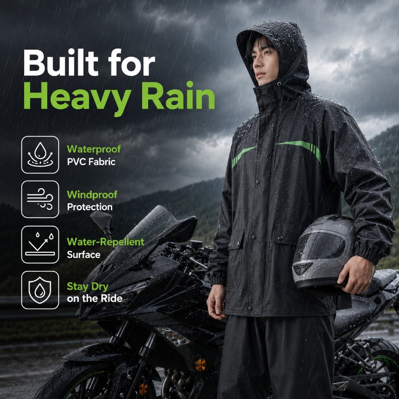 Unisex 2-teiliger wasserdichte – Cycling Commute Jacket Bewertung und Preis