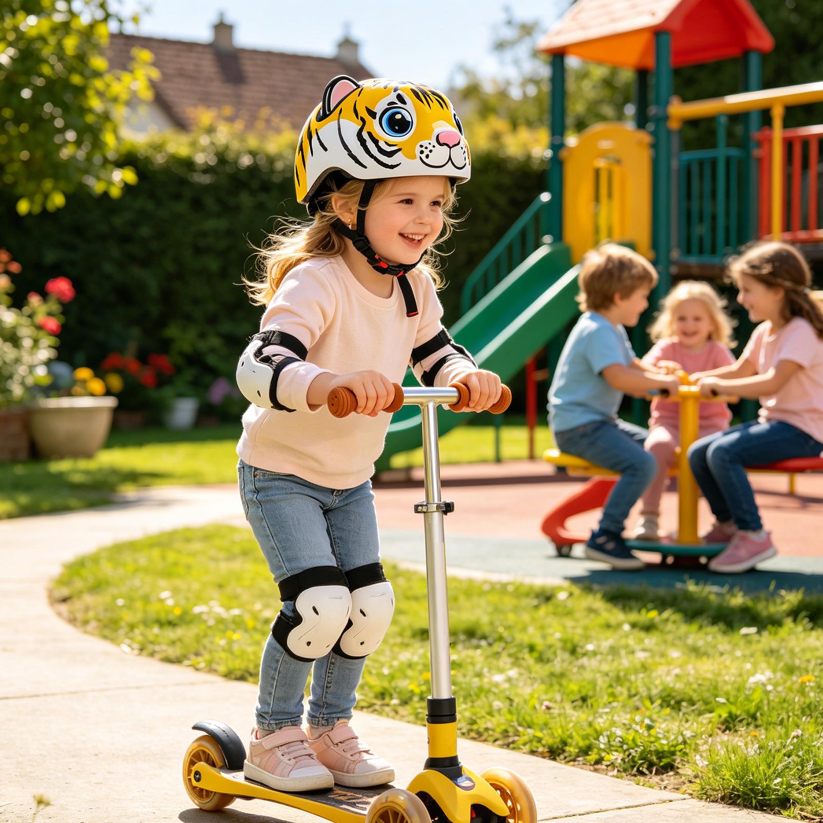Kinderhelm mit Tigermuster, ve – Cycling Commute Gear Bewertung und Preis