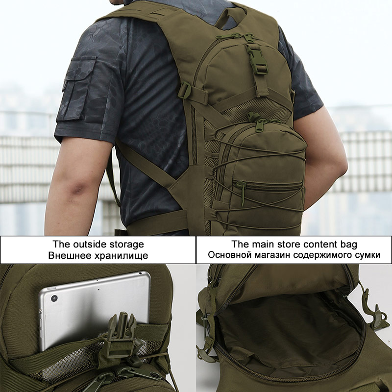15l Molle taktischer Rucksack  – Cycling Commute Backpack Bewertung und Preis